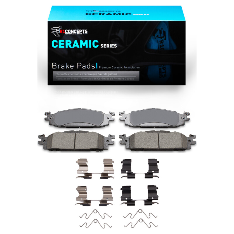 Ford Explorer Brake Pads - Front - R1 Concepts - R1 Ceramic - `09-`19